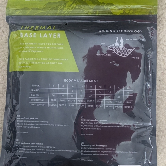 Thermal Base Layer Bundle (Long sleeve and bottoms) - Picture 5 of 5